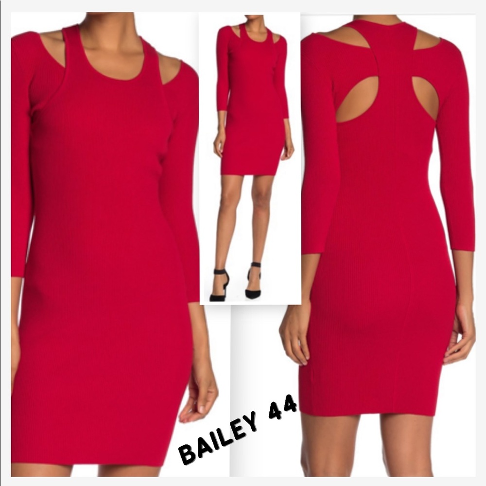 🆕Bailey 44 Ribbed Sweater Dress❤️